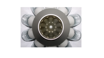 Dividing head made of aluminium