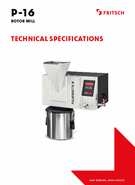 TECHNICAL SPECIFICATIONS P-16