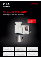 Product Profile Rotor Mill P-16